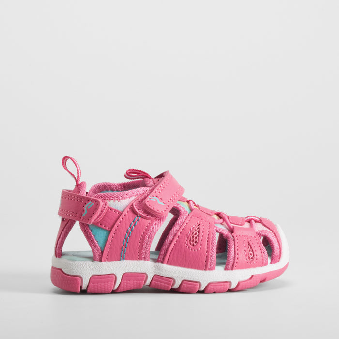 Sandalia deportiva cerrada bebรฉ rosa BACHE