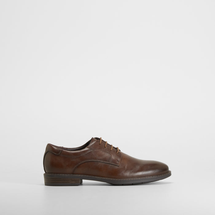 Zapato blucher clรกsico marrรณn MR. HANSEN