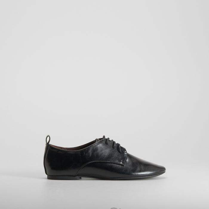 Zapato blucher soft clรกsico negro PICCOLA PIU
