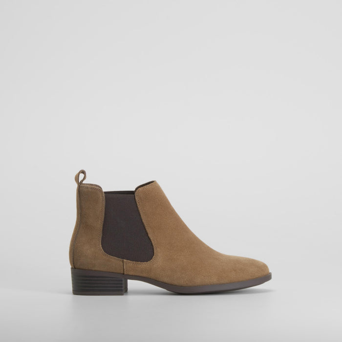 Botรญn elรกstico piel beige PICCOLA PIU