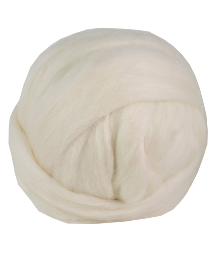 4 oz Blue Face Leicester Top Undyed-Roving-Ashland Bay-Per 4 oz.-Alpaca Direct