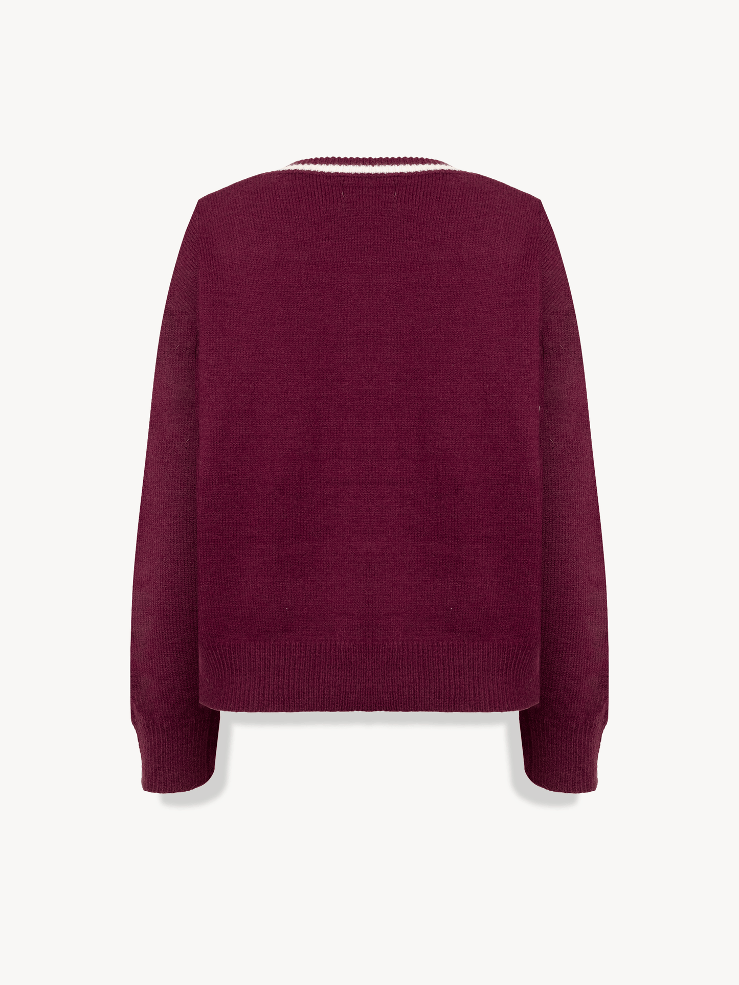 Burgundy Diego Sweater
