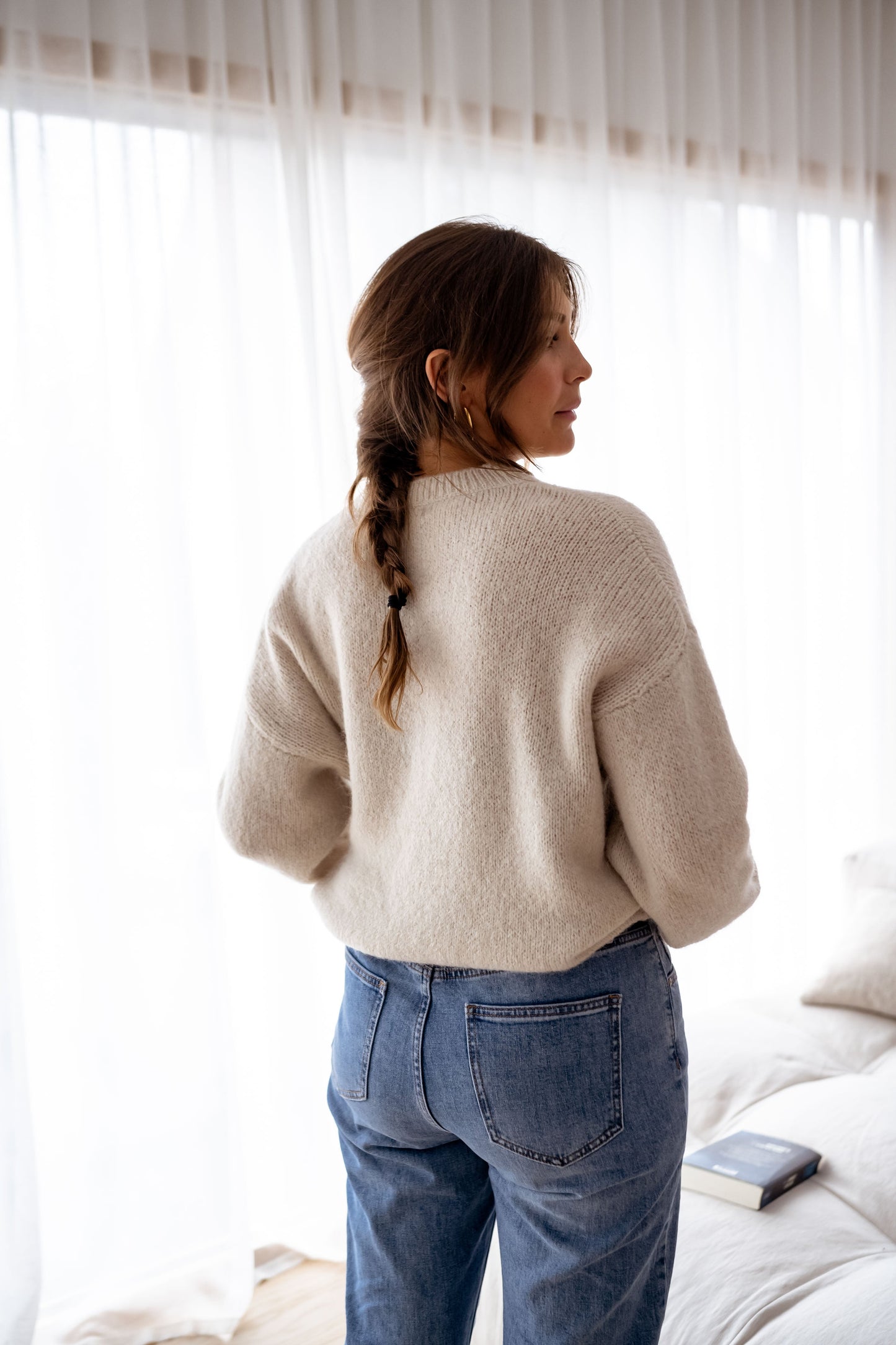 Beige Life Sweater