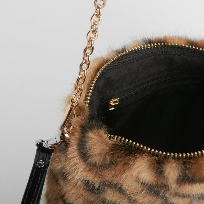 Bolso bandolera pelo leopardo PICCOLA PIU