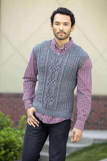 Chapel Hill Vest by Amy Gunderson-Patterns-Universal Yarns-Alpaca Direct