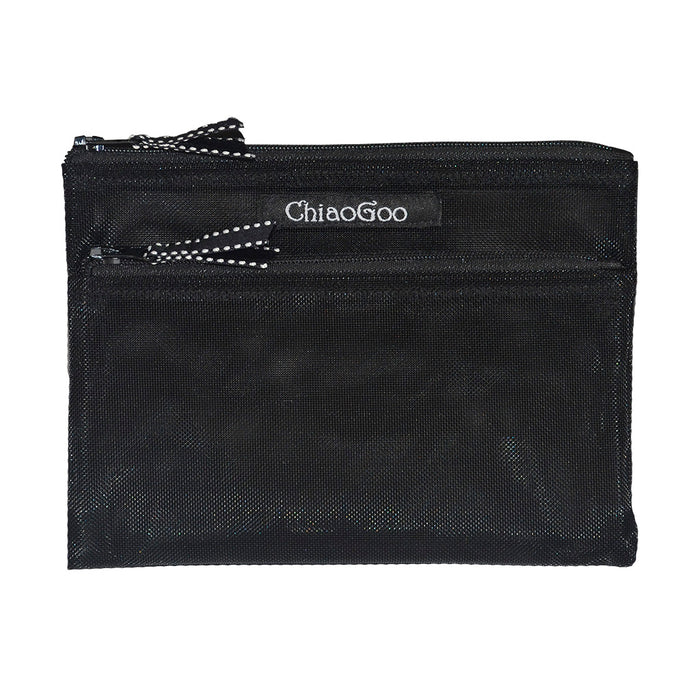 ChiaoGoo Black Mesh Accessory Pouch-Notions-Chiaogoo-Alpaca Direct