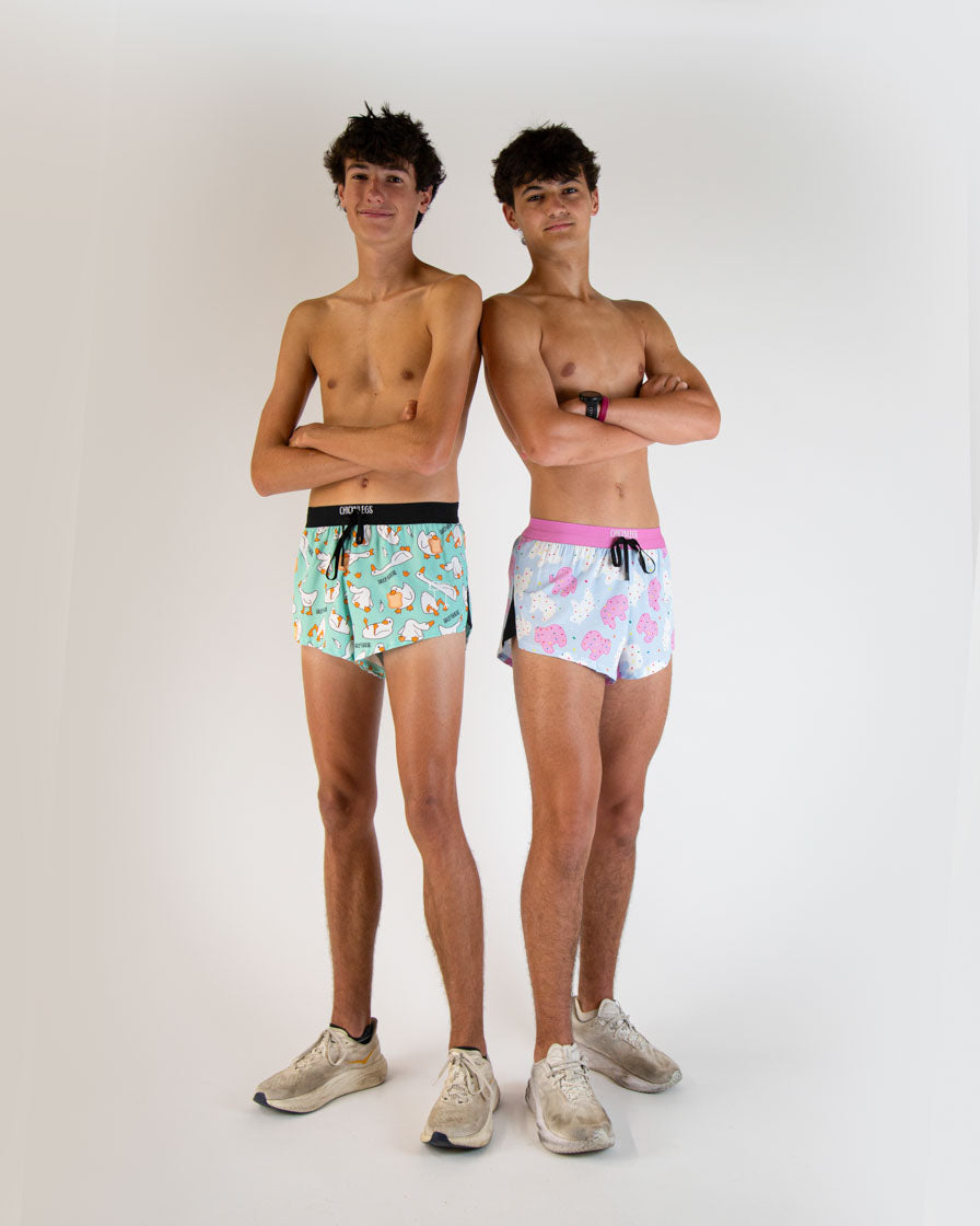 Men's Silly Goose 2" DS Split Shorts