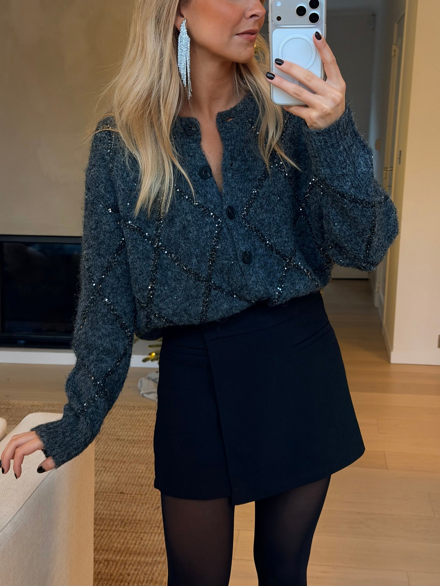 Grey Anna Cardigan