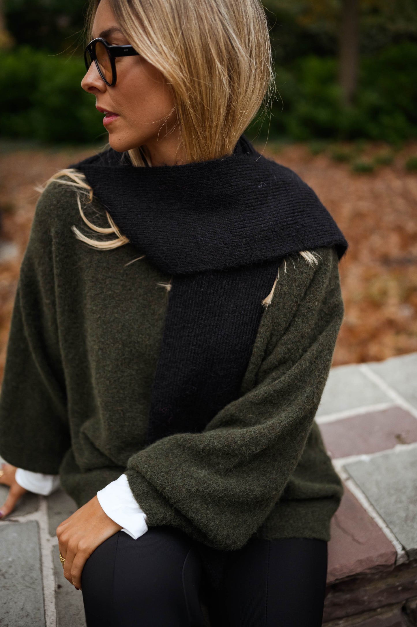 Khaki Jutta Sweater