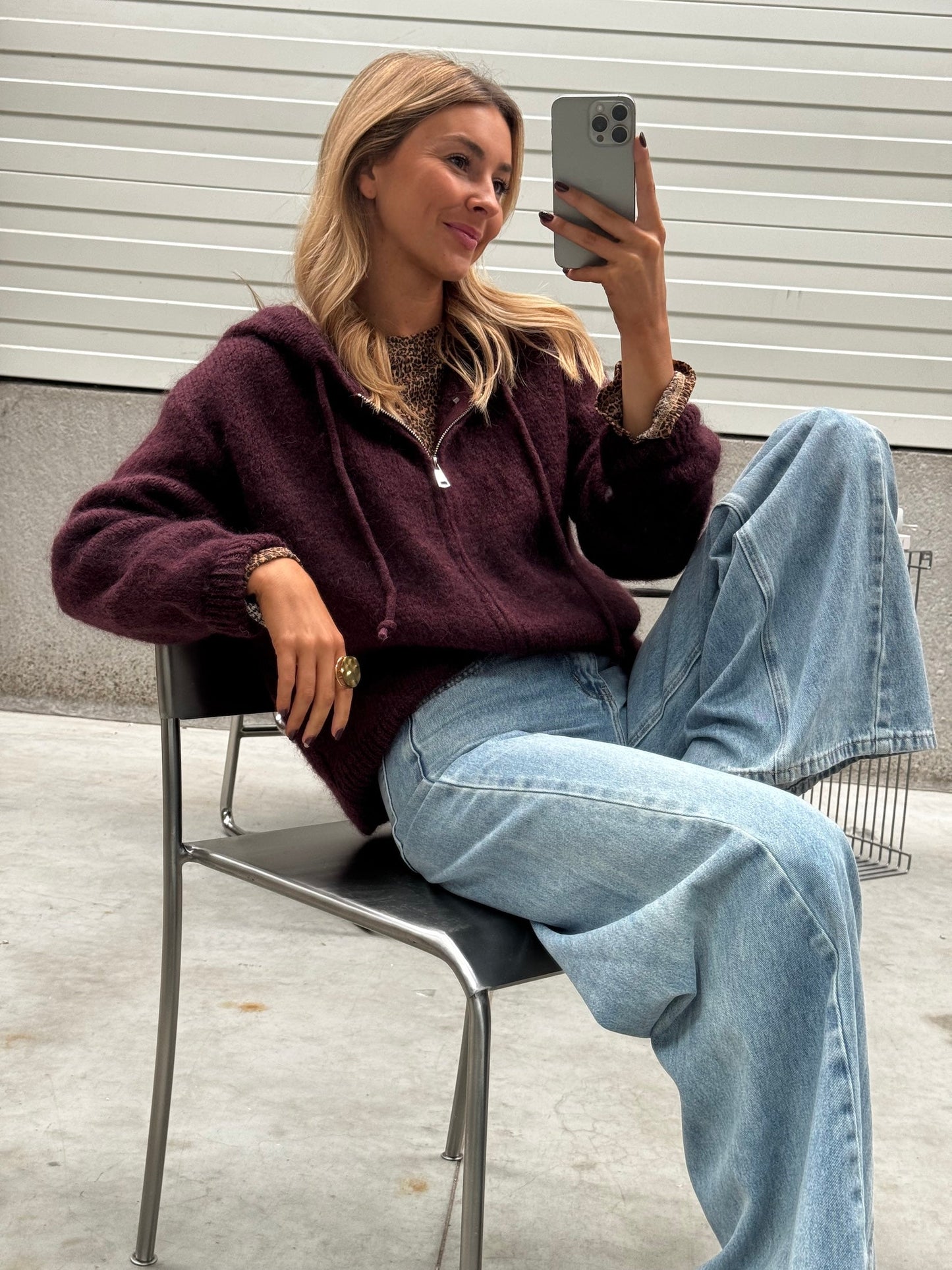 Plum Jayde Cardigan