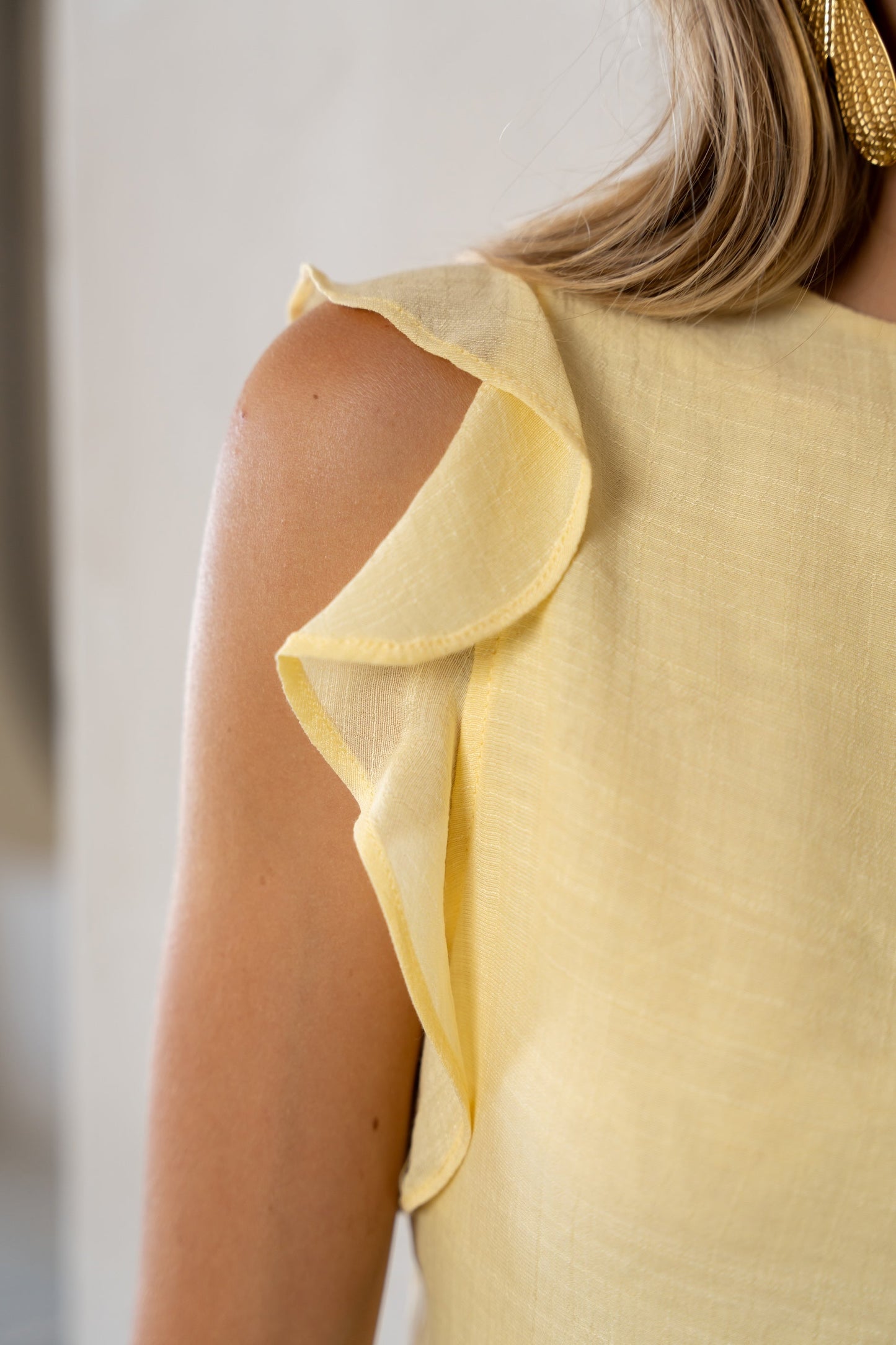 Yellow Beth Top