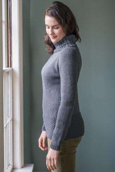 Korina Pullover by Cecily Glowik MacDonald *Berroco Pattern*-Patterns-Berroco-Alpaca Direct