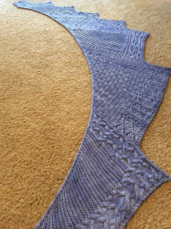 Luckdragon Shawl by Verybusymonkey-Patterns-Verybusymonkey-Alpaca Direct
