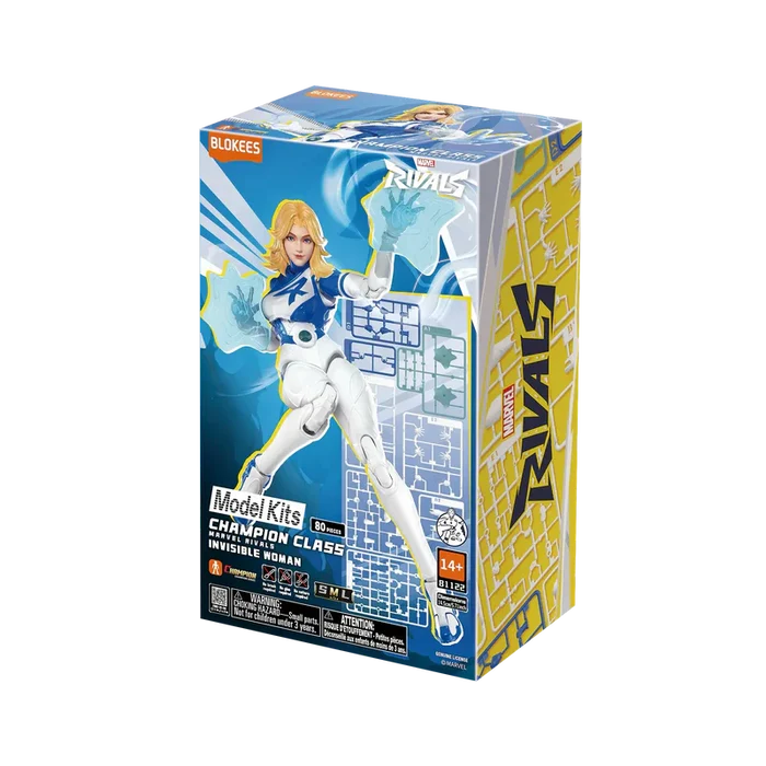 MARVEL RIVALS™ CHAMPION CLASS 11 INVISIBLE WOMAN™ MODEL KITS | BLOKEES