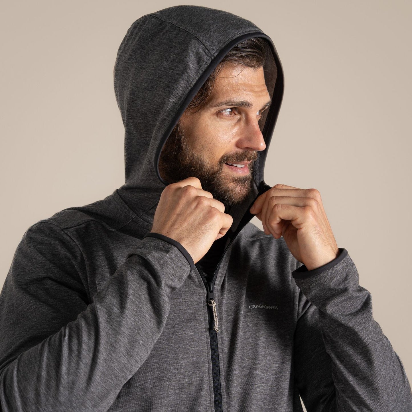 Craghoppers Mens NosiLife Deft Moisture Control Hoodie