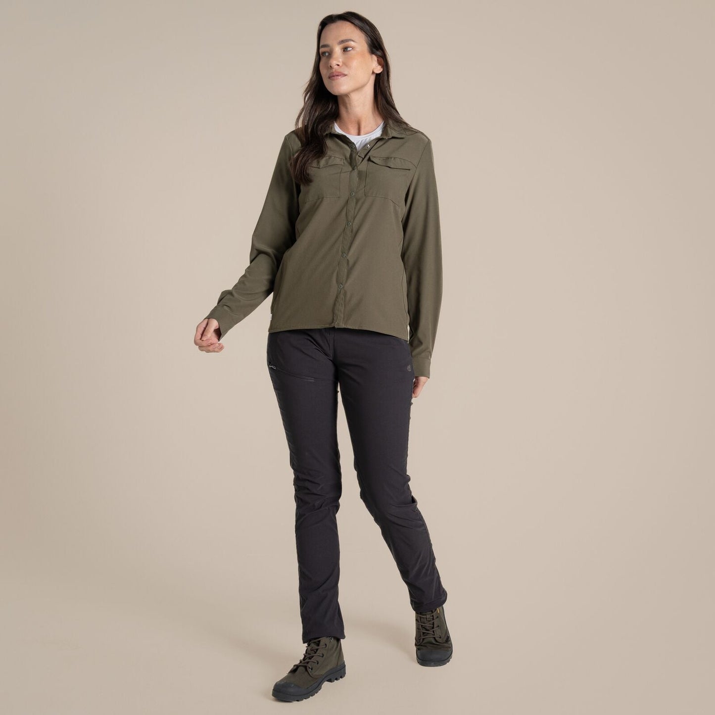 Craghoppers Womens NosiLife Pro 3 UPF Long Sleeve Shirt