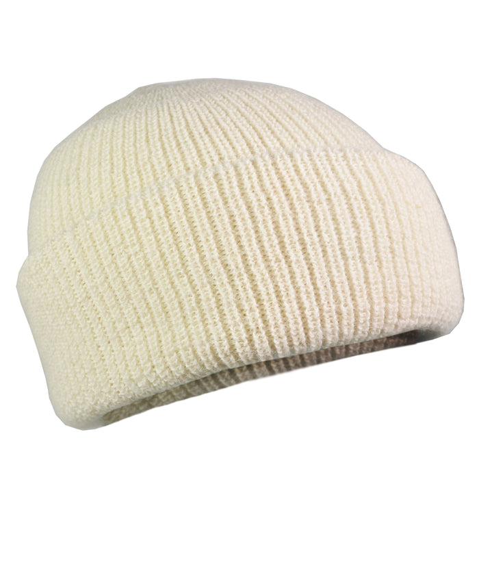 Women's Double Knit English Alpaca Hat-Apparel-Alpaca Direct-Natural-Alpaca Direct