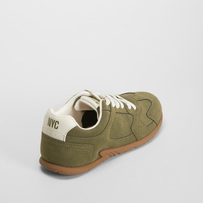 Zapatilla deportiva cordones verde NYC