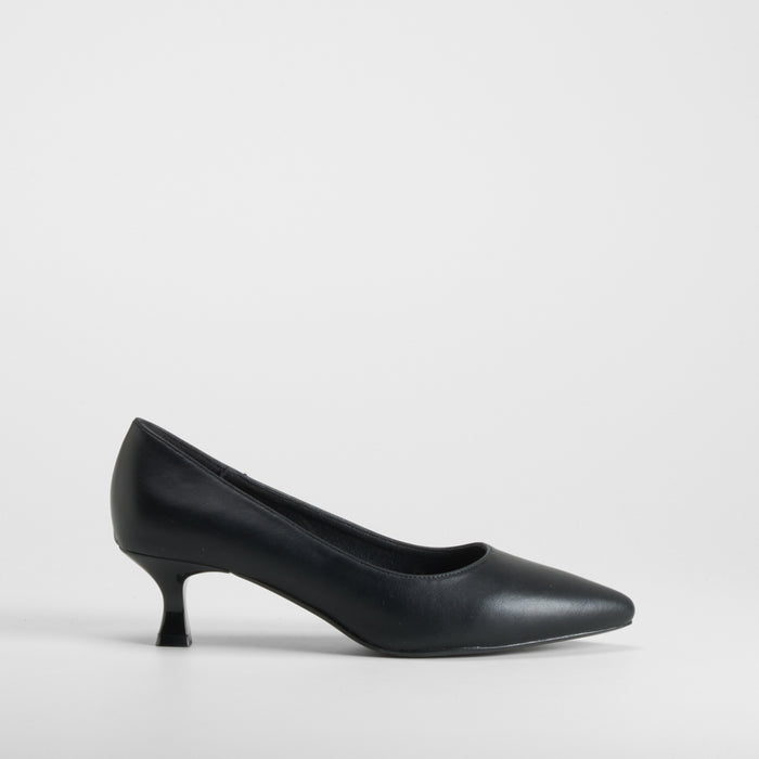 Zapato tacón chupete negro PICCOLA PIU