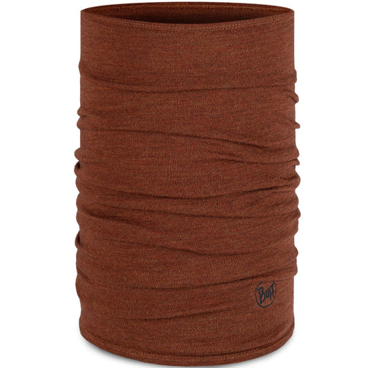 Buff Unisex Midweight Merino Wool Tubular Bandana Scarf - Cinnamon