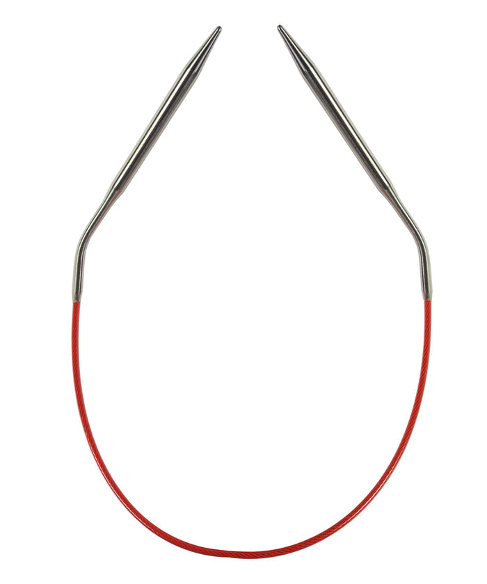 12 Inch ChiaoGoo Knit RED Circular Knitting Needles-Needles-ChiaoGoo-US 2.5, 3.0mm-Alpaca Direct