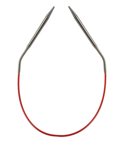 12 Inch ChiaoGoo Knit RED Circular Knitting Needles-Needles-ChiaoGoo-US 2.5, 3.0mm-Alpaca Direct