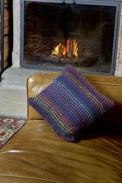 226-34_02 Pillow Lang Yarns Malou Light/Mille Colori Baby by LANGYARNS SWITZERLAND-Patterns-Berroco-Alpaca Direct