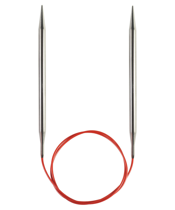 24 Inch ChiaoGoo RED Lace Circular Knitting Needles-Needles-ChiaoGoo-US 8, 5.0mm-Alpaca Direct