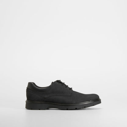 Zapato blucher piel negro SENDA ROAD
