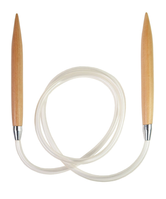 32 inch Chiaogoo Wood Circular knitting needle-Needles-ChiaoGoo-US 17, 12.75mm-Alpaca Direct