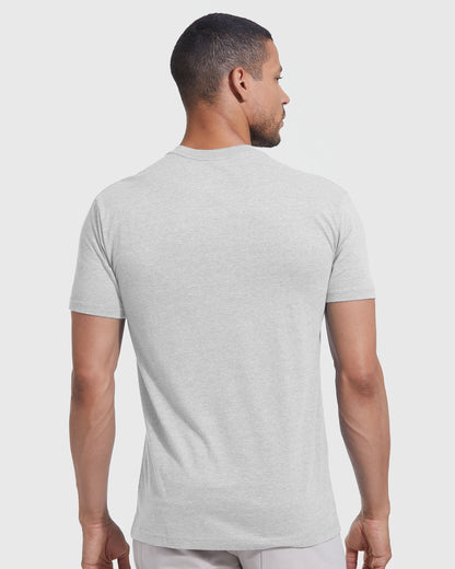 Light Heather Gray Classic Crew Neck