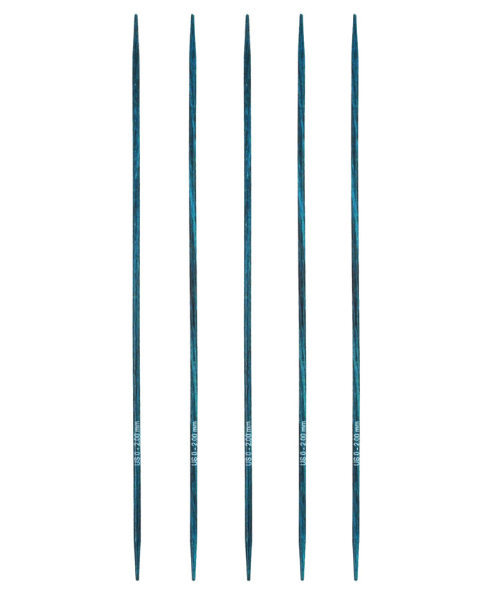 6 Inch Knitter's Pride Dreamz Double Point Needles-Needles-Knitter's Pride-US 0 2mm-Alpaca Direct