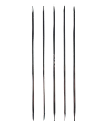 6 Inch Knitter's Pride Nova Platina Cubics Double Pointed Needles-Needles-Knitter's Pride-US 0, 2.0 mm-Alpaca Direct