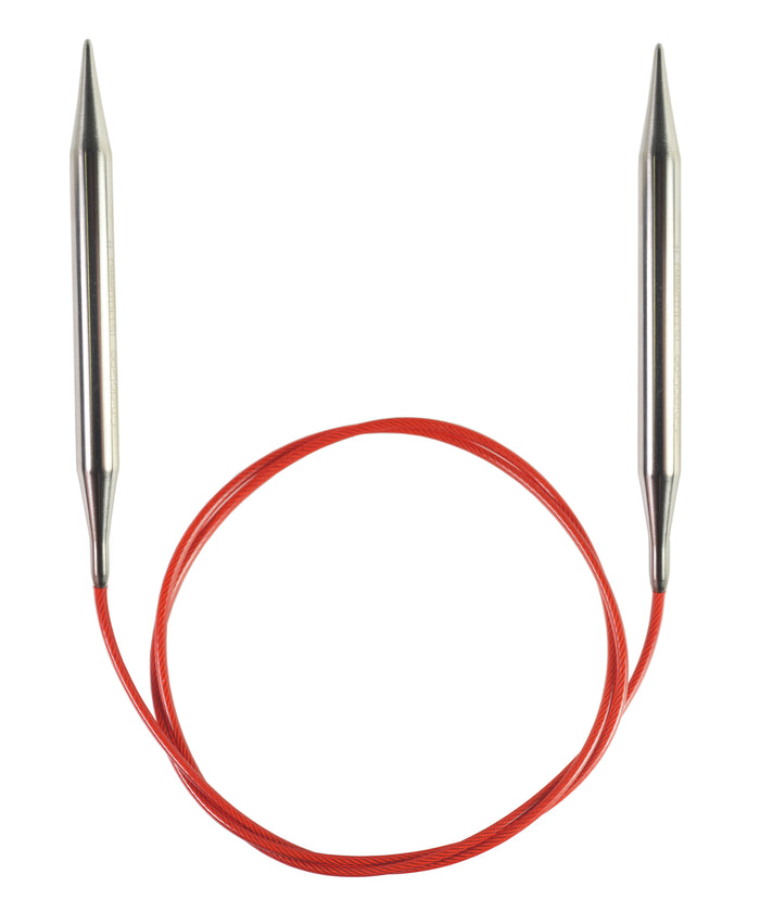 60 Inch ChiaoGoo RED Lace Circular Knitting Needles-Needles-Chiaogoo-US 15, 10.0mm-Alpaca Direct