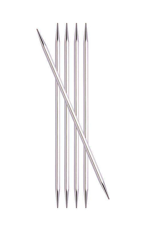 8 Inch Knitter's Pride Nova Platina Cubics Double Pointed Needles-Needles-Knitter's Pride-US 3, 3.25mm-Alpaca Direct