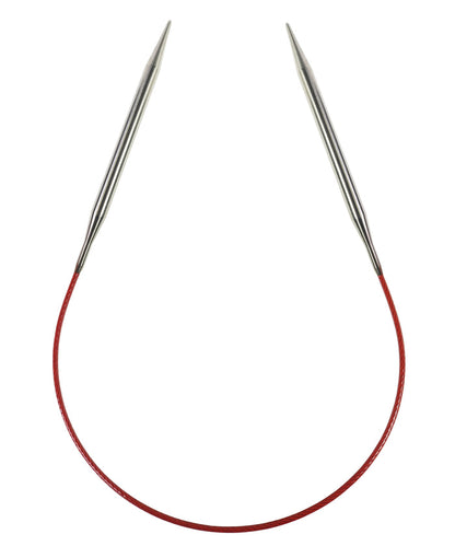 9 Inch ChiaoGoo RED Circular Knitting Needles-Needles-Chiaogoo-US 2.5, 3.0mm-Alpaca Direct