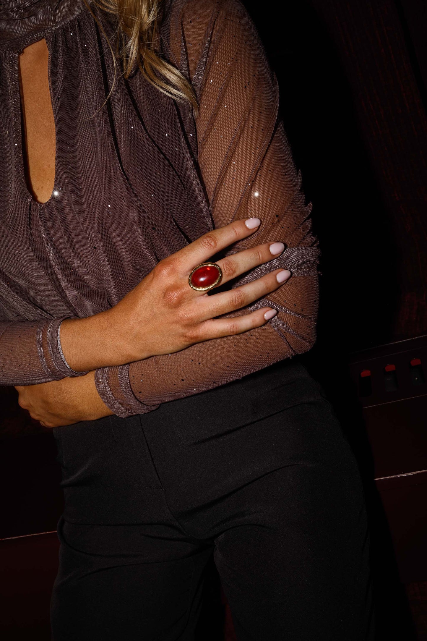Golden Bastin Ring
