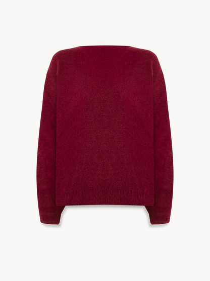 Burgundy Martina Sweater