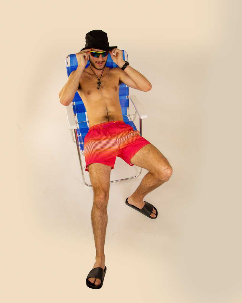 Men's Sunset Swim Trunks
