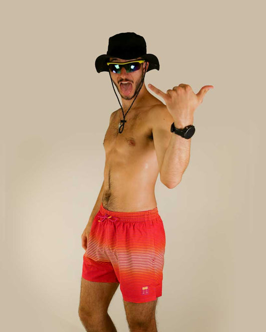 Men's Sunset Swim Trunks