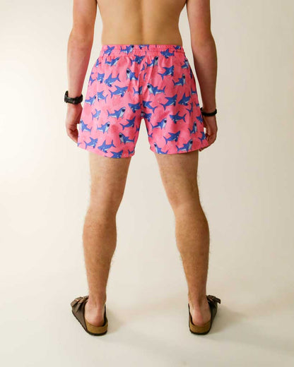 Men's Shark Swim Trunks