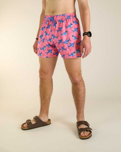 Men's Shark Swim Trunks