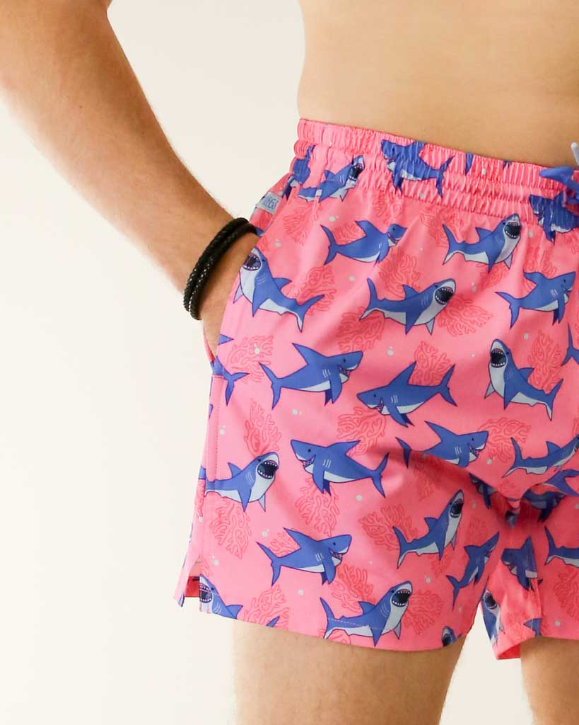 Men's Shark Swim Trunks