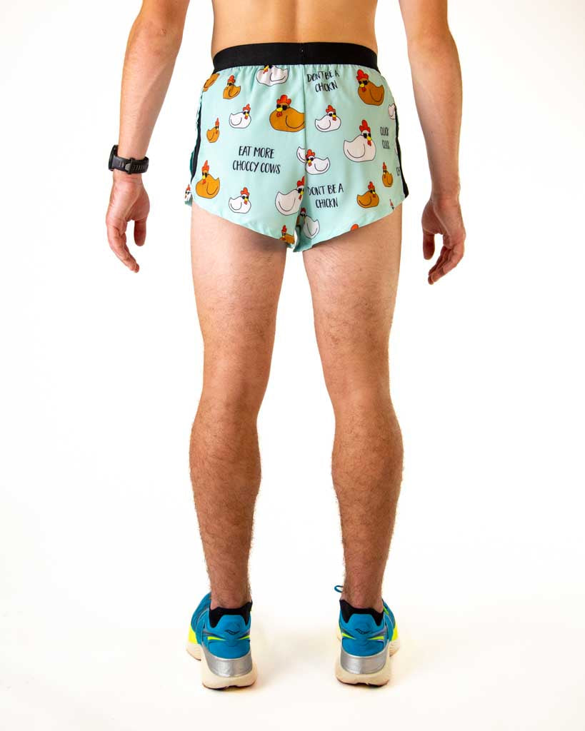 Men's Swaggy Chickns 2" DS Split Shorts