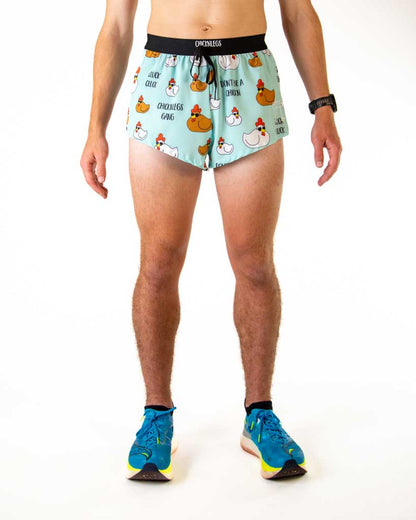 Men's Swaggy Chickns 2" DS Split Shorts