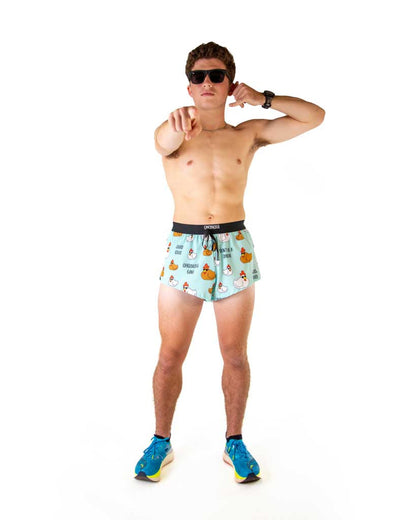 Men's Swaggy Chickns 2" DS Split Shorts