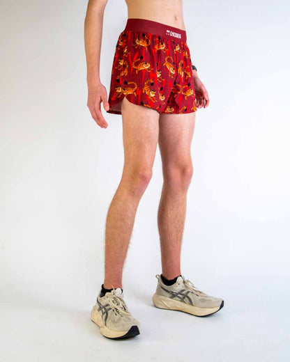 Men's Tigers 4" Half Split Shorts