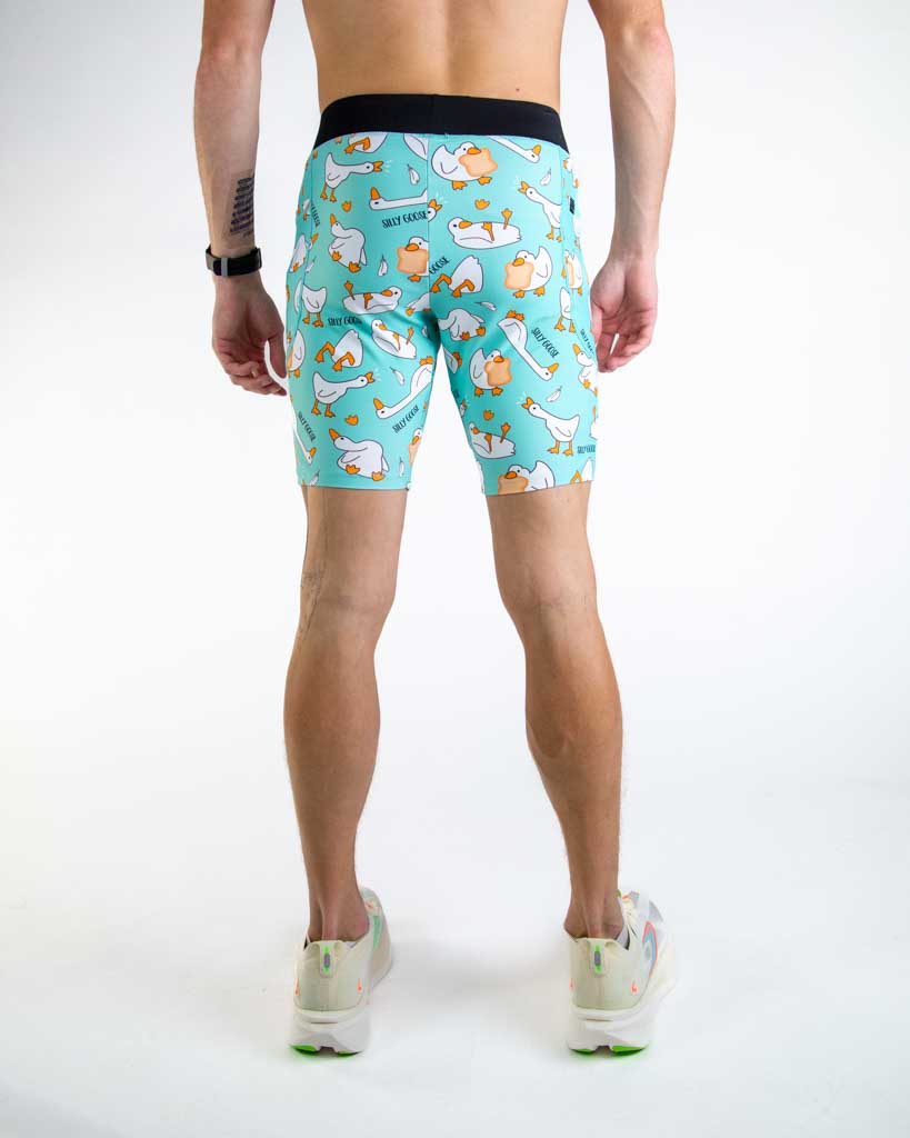 Men's Silly Goose 8" Half Tights
