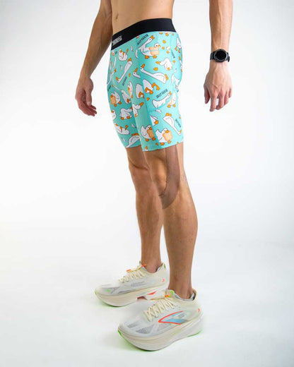 Men's Silly Goose 8" Half Tights