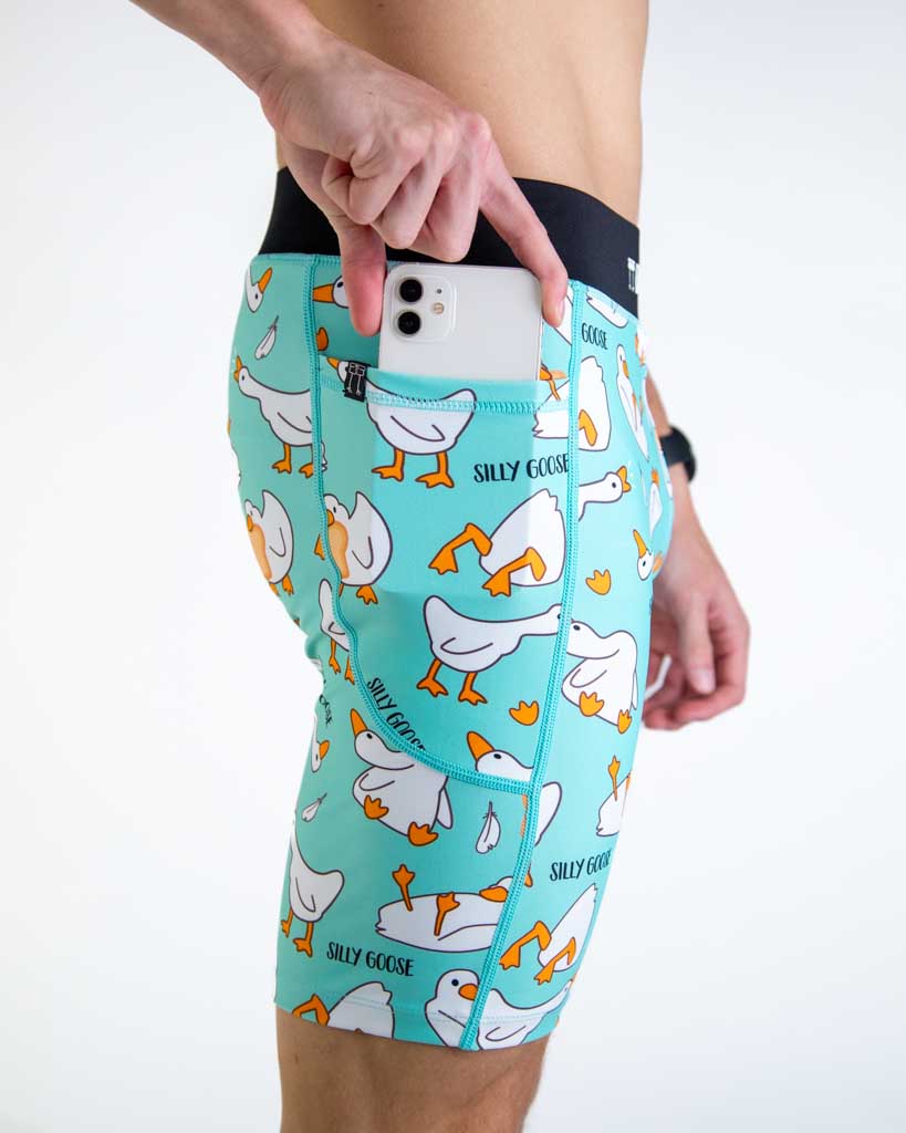Men's Silly Goose 8" Half Tights